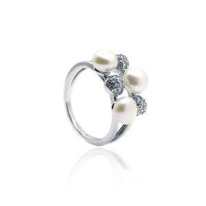 Iccha Pearl Silver 925 Ring