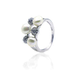 Iccha Pearl Silver 925 Ring