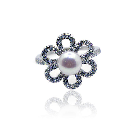 Kamna Pearl Silver 925 Ring