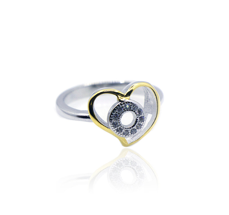 Mokshi Heart Silver 925 Ring