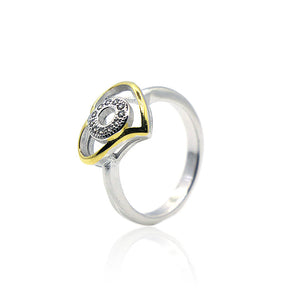 Mokshi Heart Silver 925 Ring