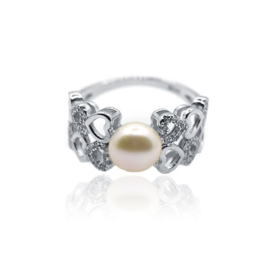 Rupal Pearl Silver 925 Ring