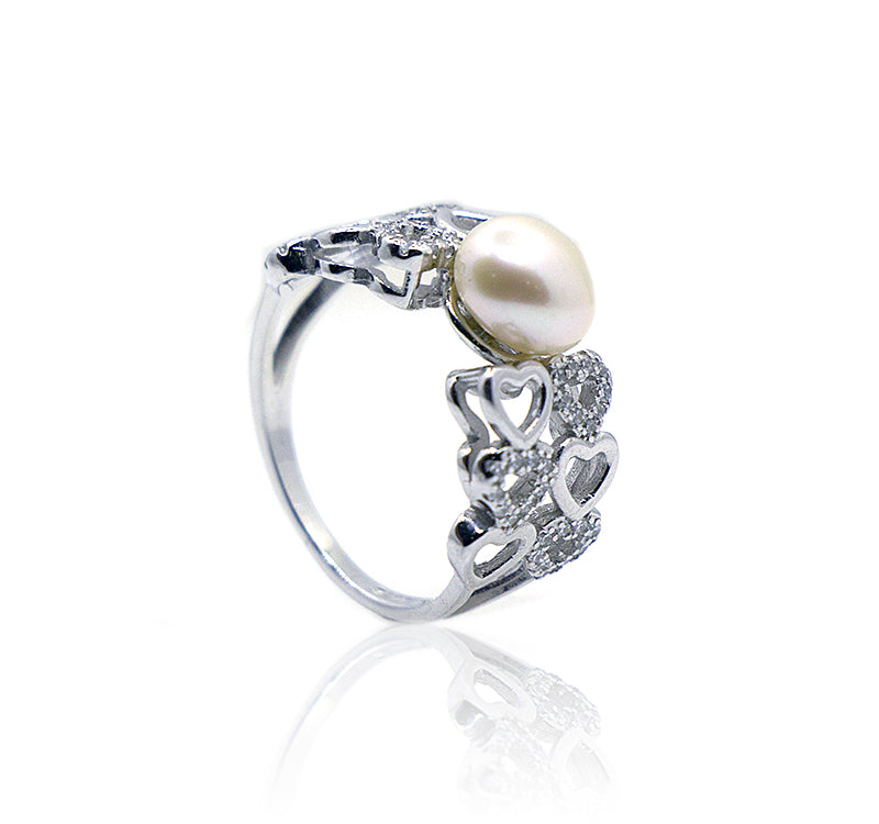 Rupal Pearl Silver 925 Ring