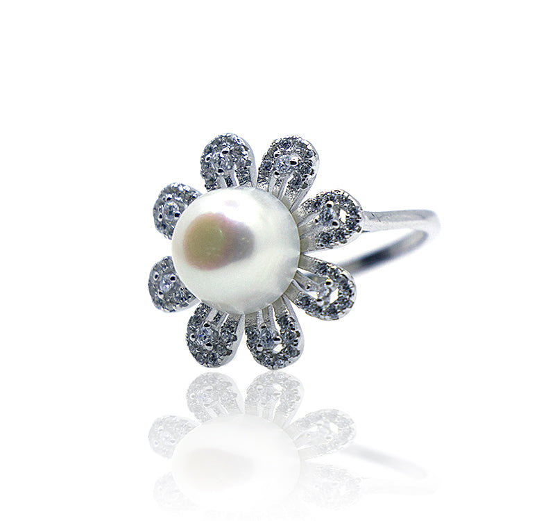 Ipshita Pearl Silver 925 Ring