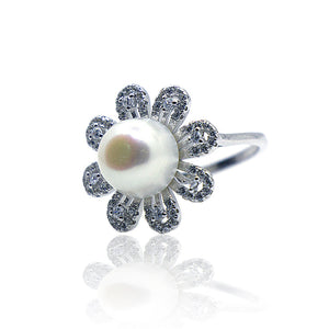 Ipshita Pearl Silver 925 Ring