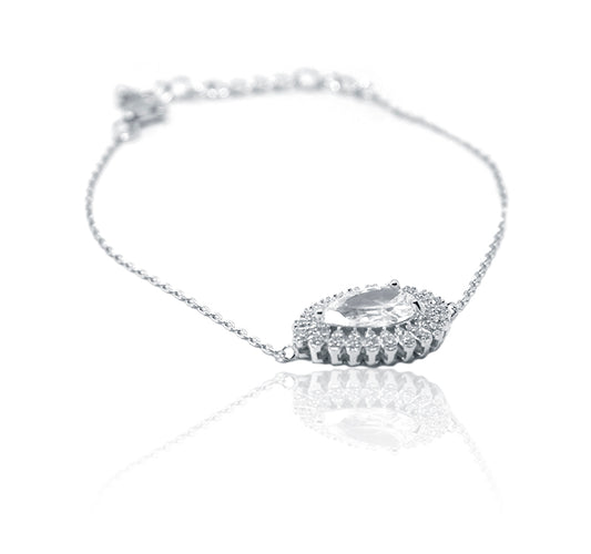 Zeenat Silver 925 Bracelet