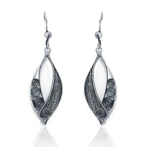 Lilian Silver 925 Earrings