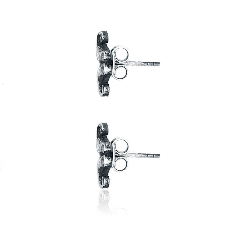 Moustache Silver 925 Studs