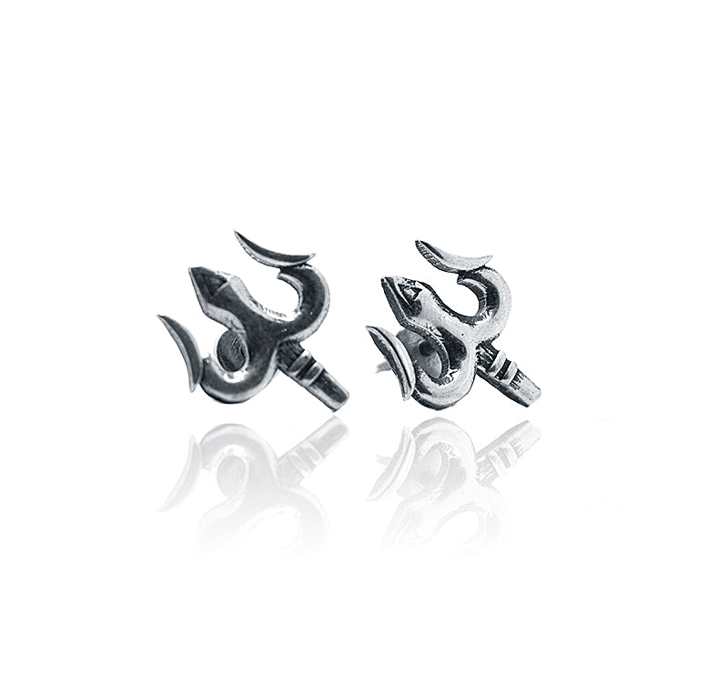 Trishul Silver 925 Studs