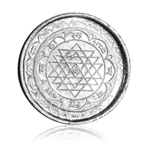 Lakshmi Ganesh Circular 5gm Silver Coin