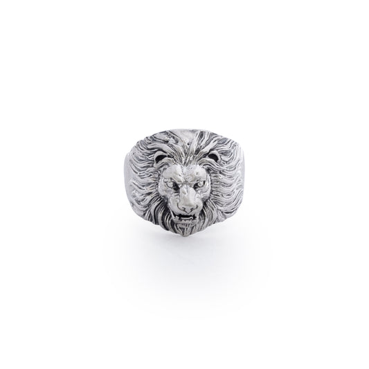 Roaring Lion Silver 925 Ring