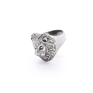 Wise Lion Silver 925 Ring