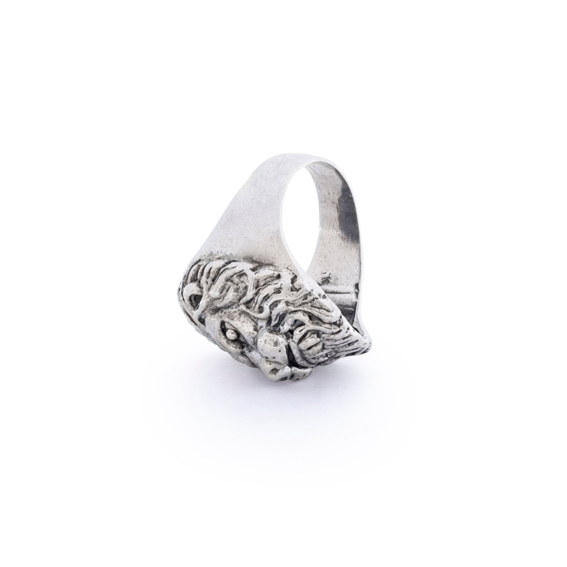 Wise Lion Silver 925 Ring