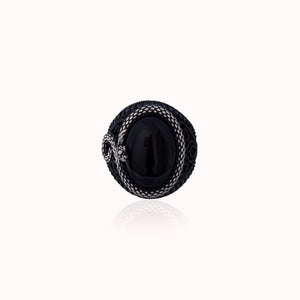 Persian Black Silver 925 Ring