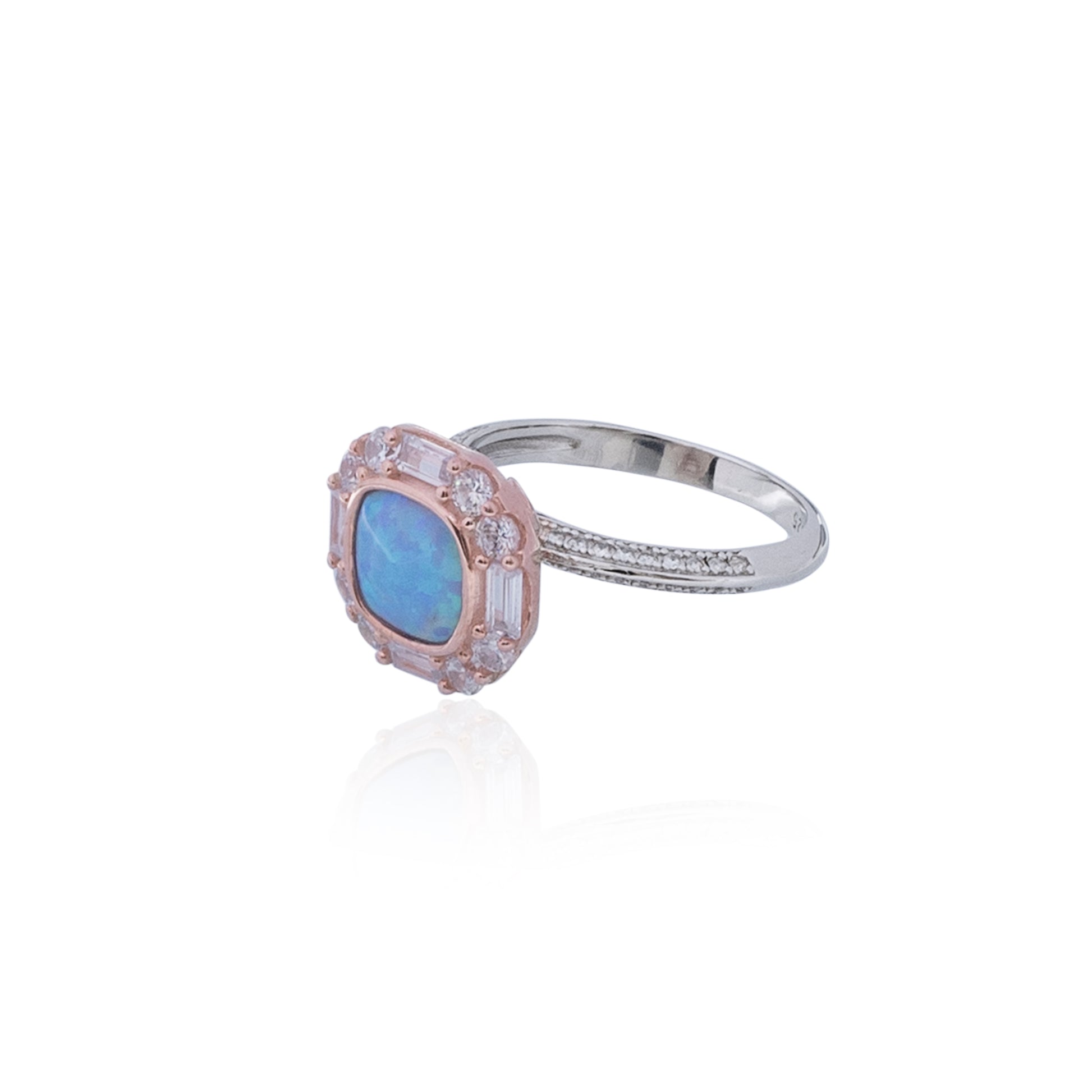 Allure Blue Silver 925 Ring