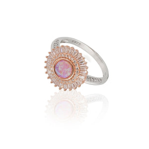 Sia Pink Silver 925 Ring