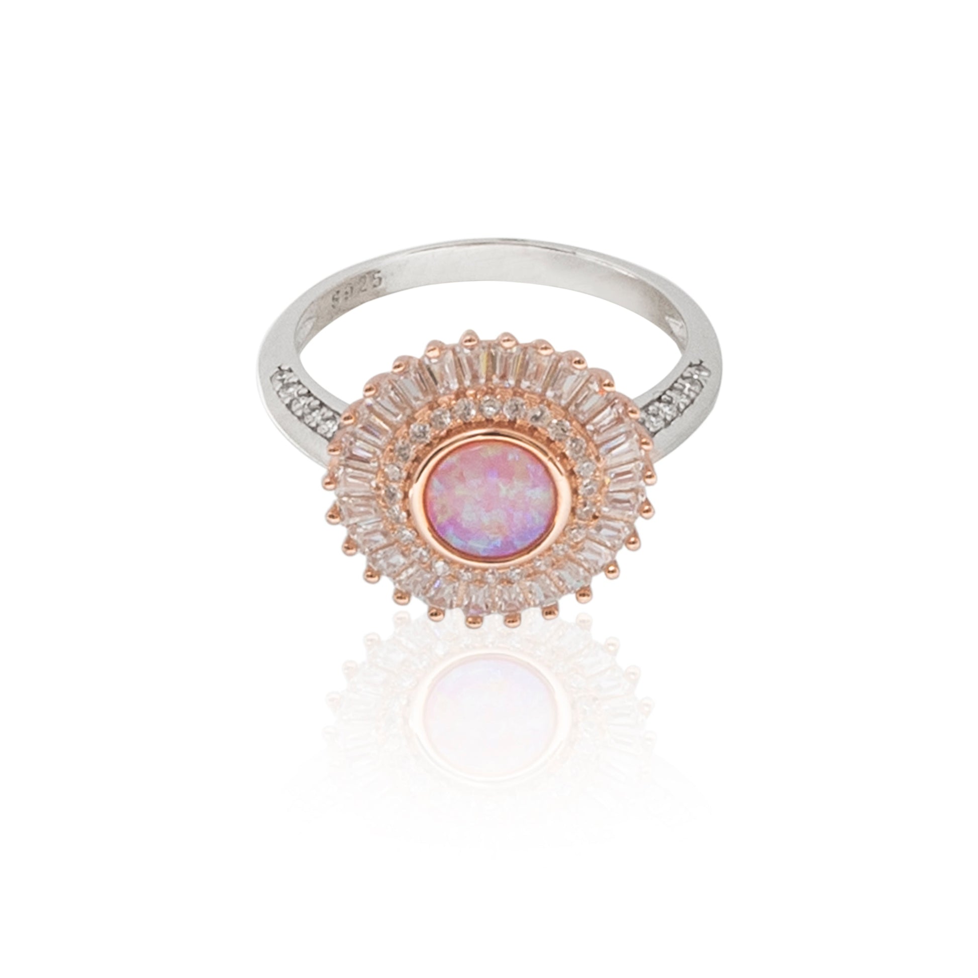 Sia Pink Silver 925 Ring