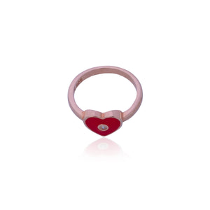 Lovely Heart Silver 925 Ring