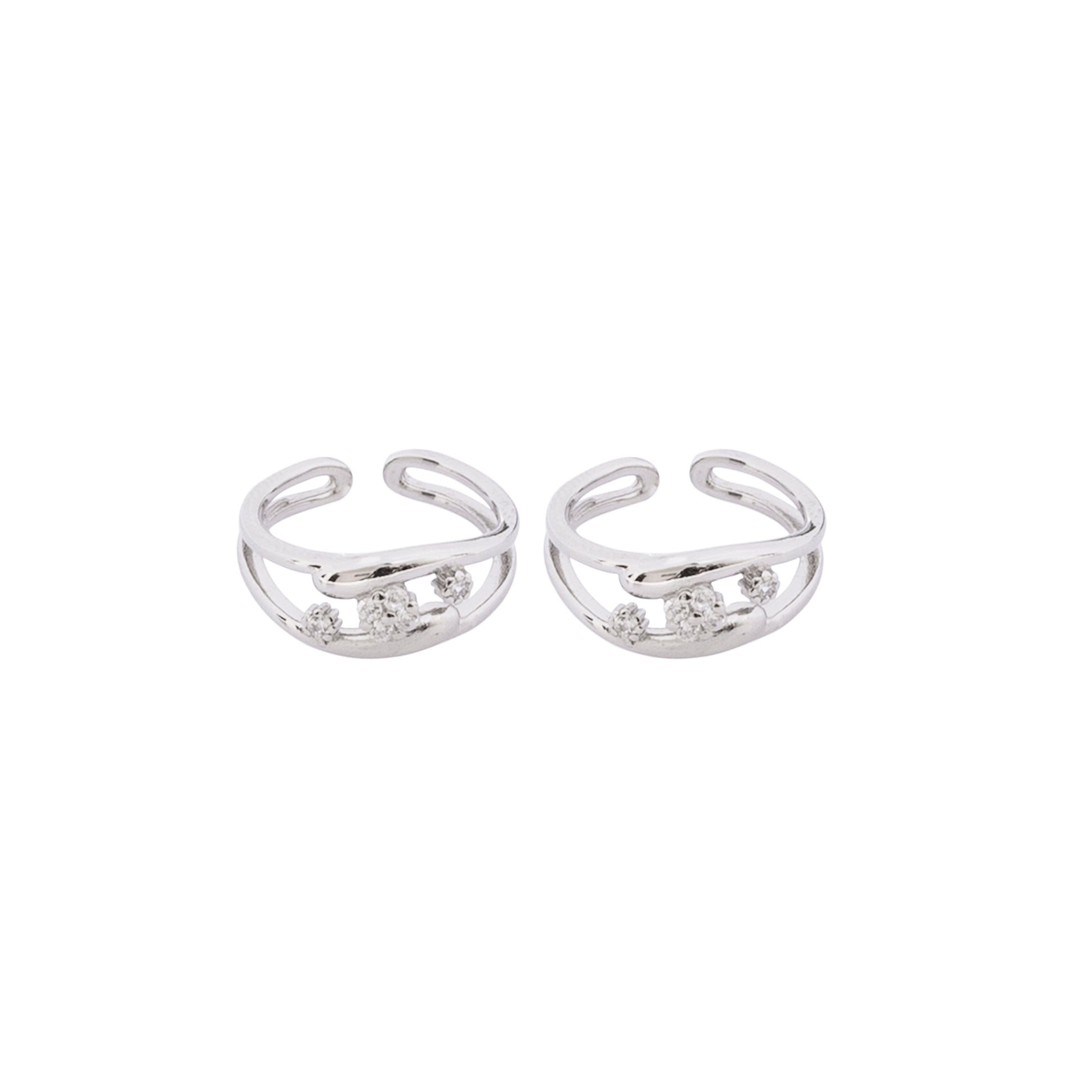 Isha Silver 925 Toe Rings