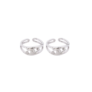 Isha Silver 925 Toe Rings