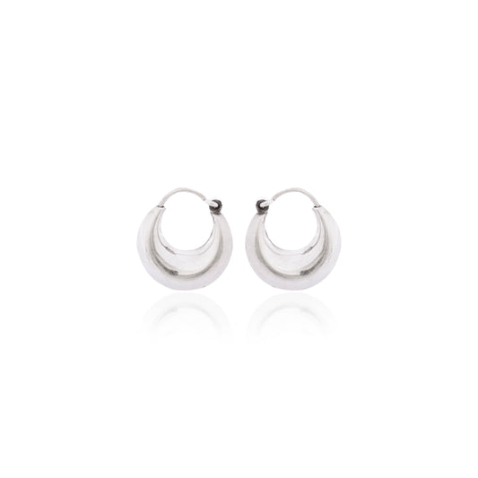 925 Silver Trendy Kaju Bali Earring for Men