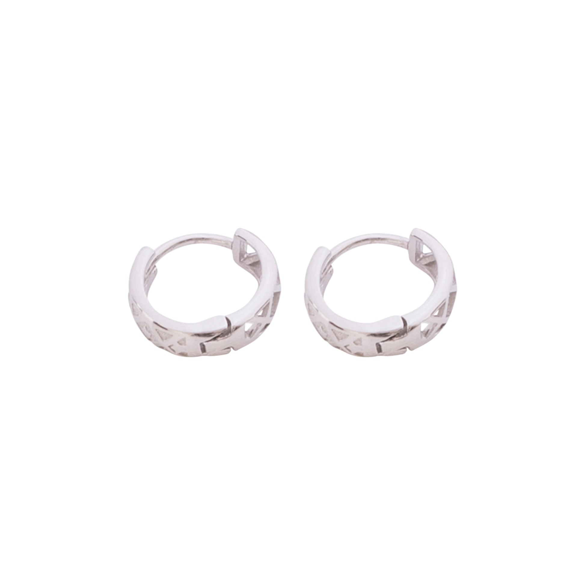 925 Sterling Silver Huggie Small Hoop Earring