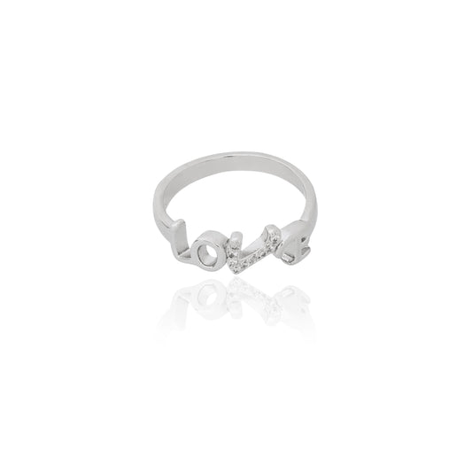 Love Silver Ring 925