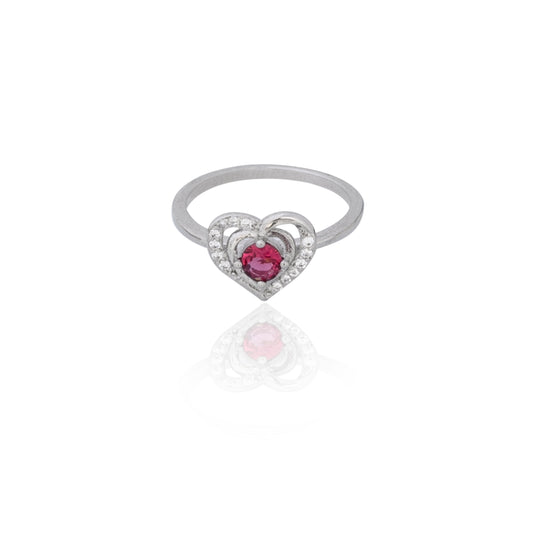 Pink Embassy Silver Ring 925