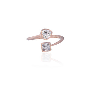 Heart Ring | Heart Shaped Ring | Heart Shape Ring | Diamond Heart Ring | Womens Rose Gold Ring