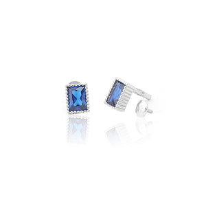 Earring Studs Blau Stone