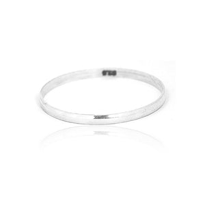 Silverwala Sterling Silver Silver Kada for Unisex Adult