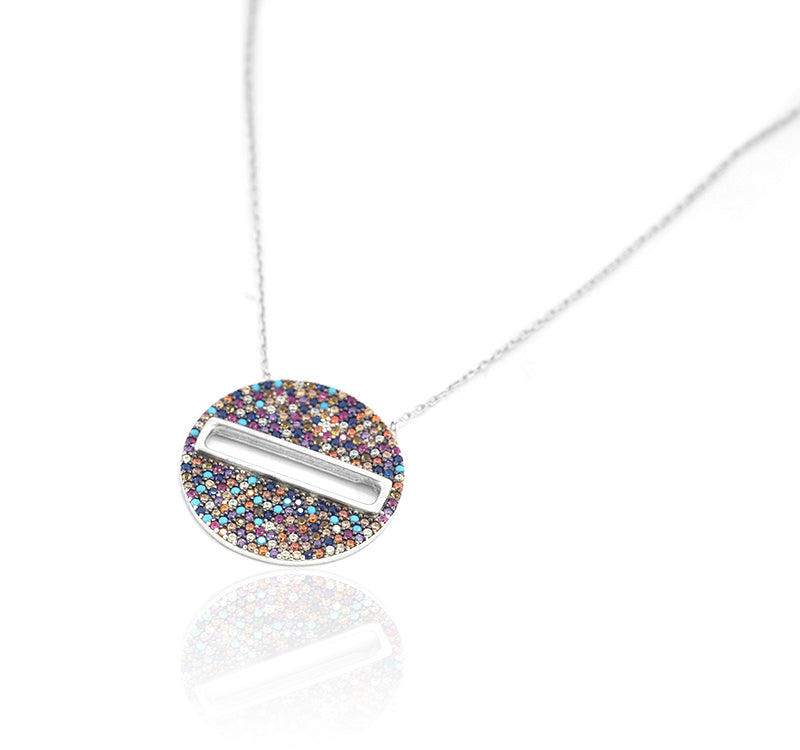 925 STERLING SILVER FENCY Necklace