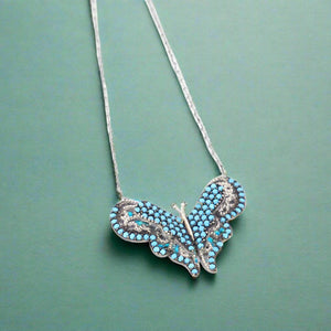 925 STERLING SILVER BUTTERFLY Necklace