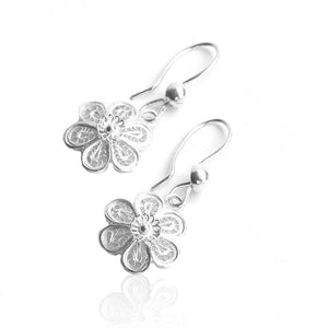 STERLING SILVER FLOWER DEGING