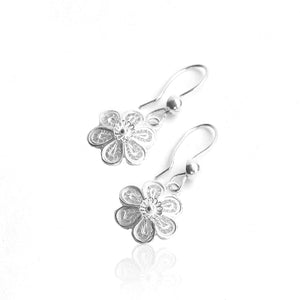 STERLING SILVER FLOWER DEGING