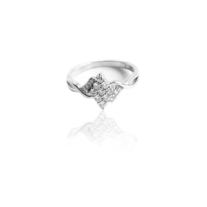 925 Sterling Silver Cz Solitaire Finger Ring