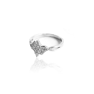 925 Sterling Silver Cz Solitaire Finger Ring