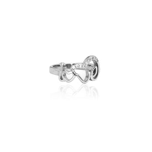 Lea Love Silver Ring