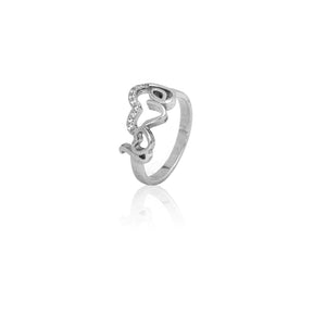 Lea Love Silver Ring