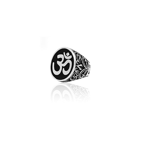 OM Silver Ring