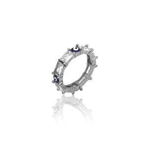 Blue Nag Sliver Ring