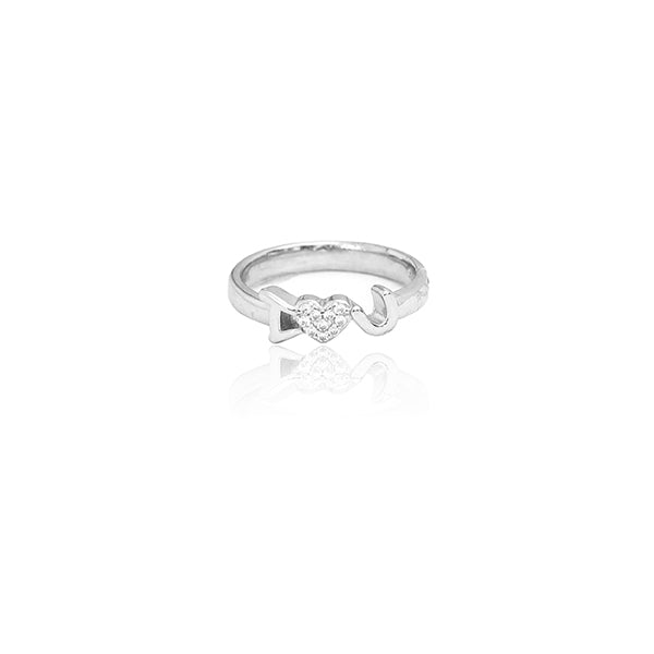 Nora Love Silver Ring