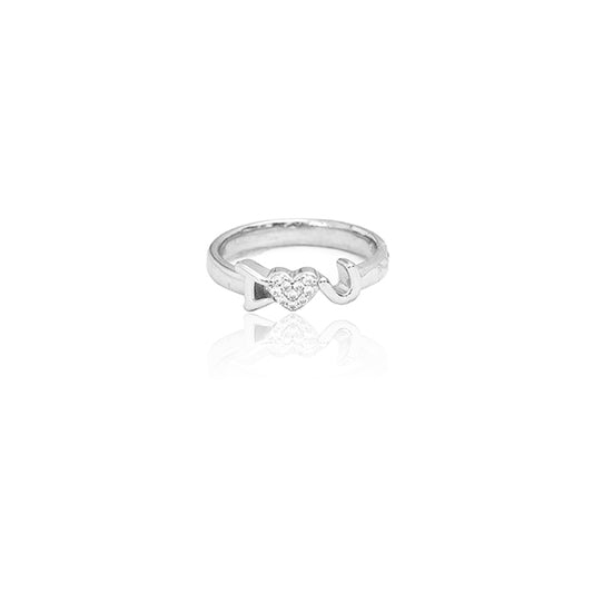 Nora Love Silver Ring