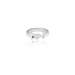 Nora Love Silver Ring