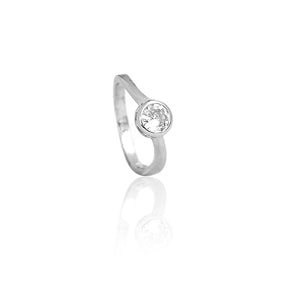 Everly Silver Ring