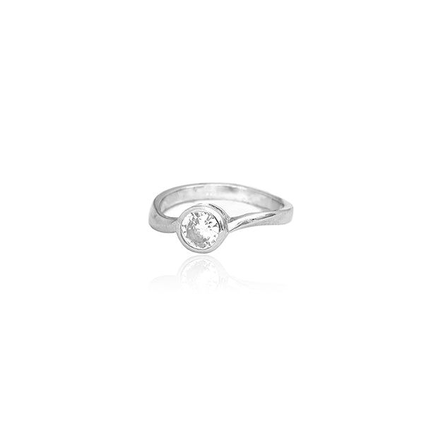 Everly Silver Ring