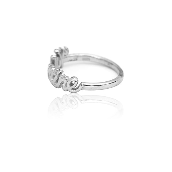 Valentine Silver Ring