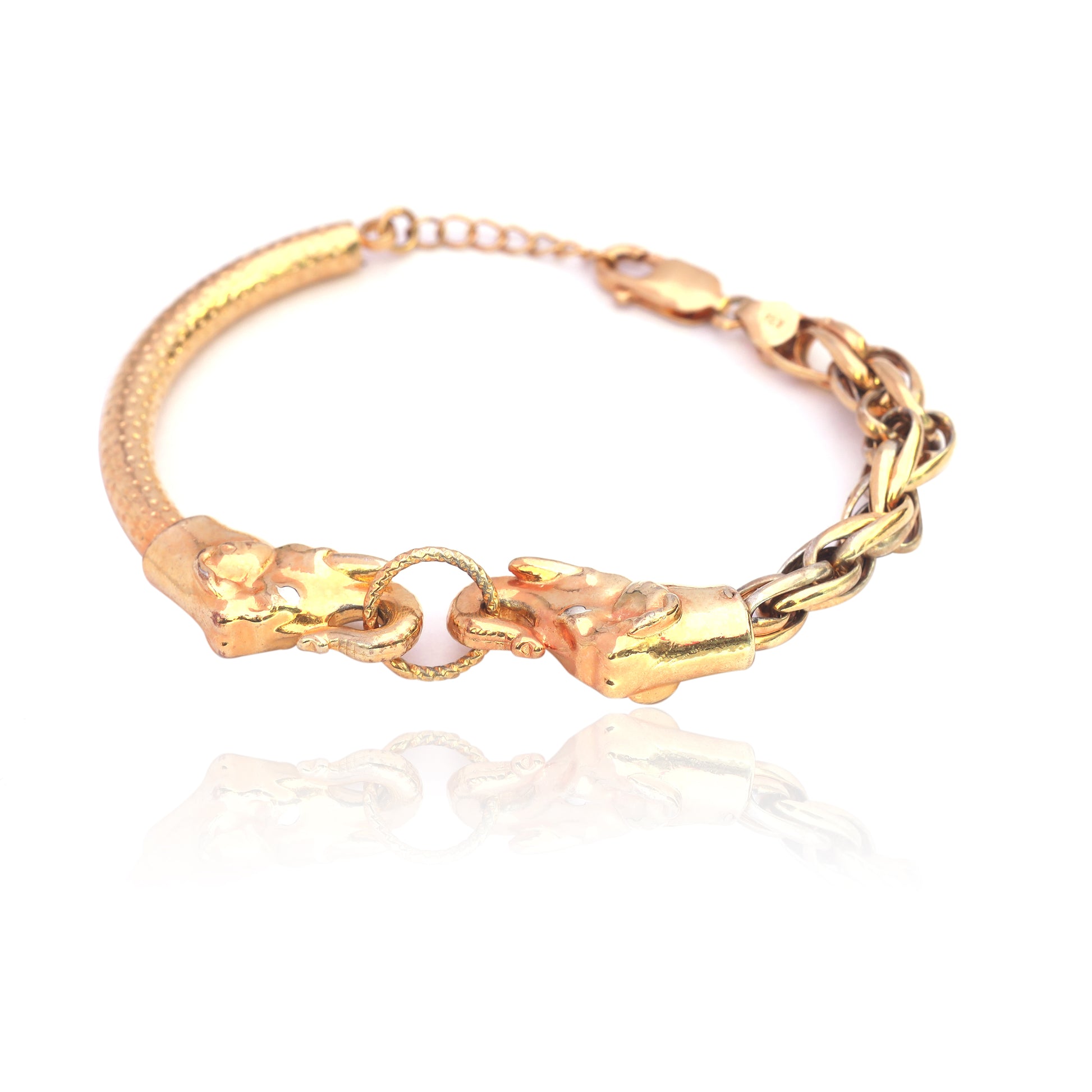 Faye Gold Silver Bracelet