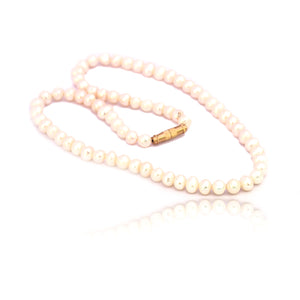 White Moti Mala