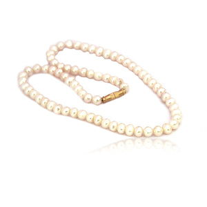 White Moti Mala